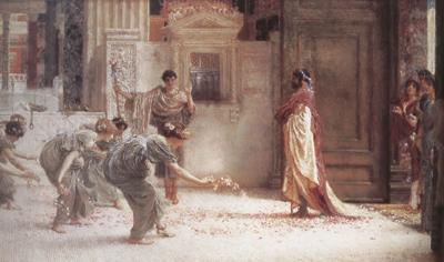 Alma-Tadema, Sir Lawrence Caracalla (mk23) china oil painting image